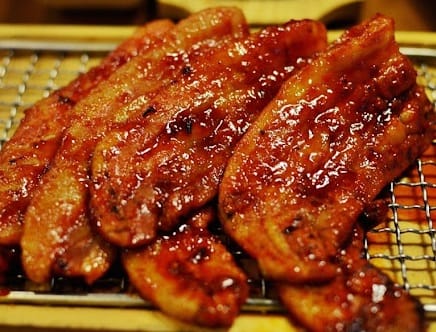 Grilled Gochujang Pork Belly